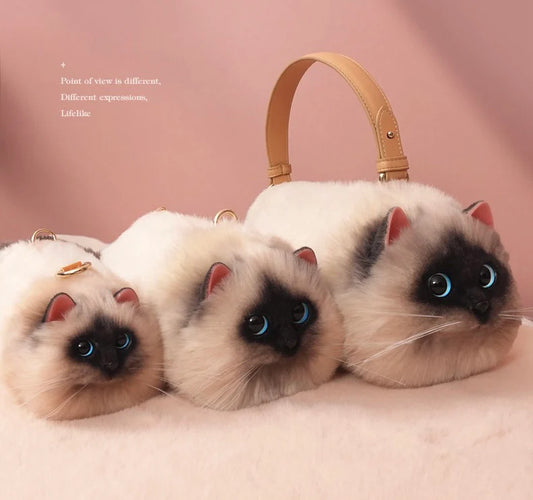 WhiskerPaw Kitty Bag - Siamese