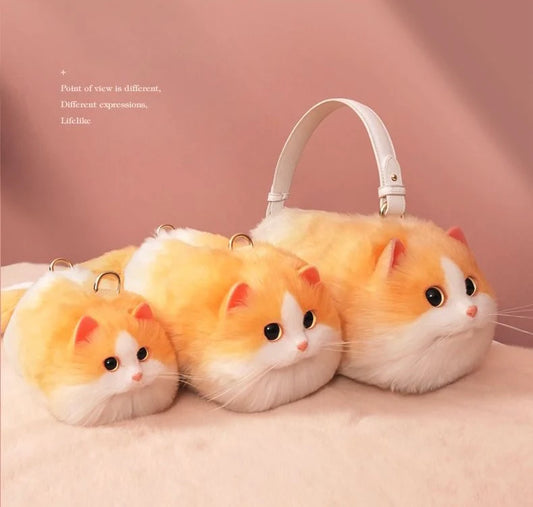 WhiskerPaw Kitty Bag - Orange