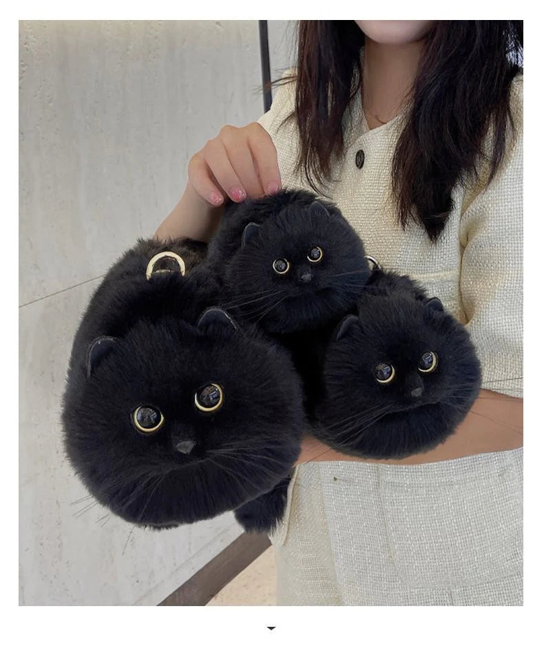 WhiskerPaw Kitty Bag - Black