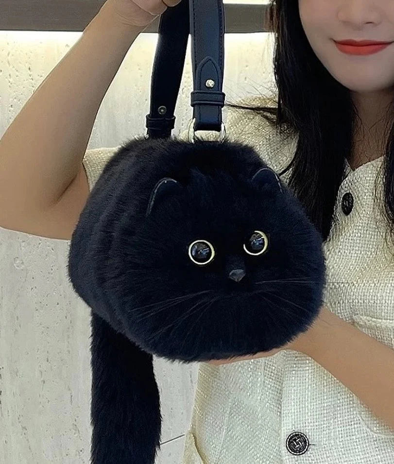 WhiskerPaw Kitty Bag - Black